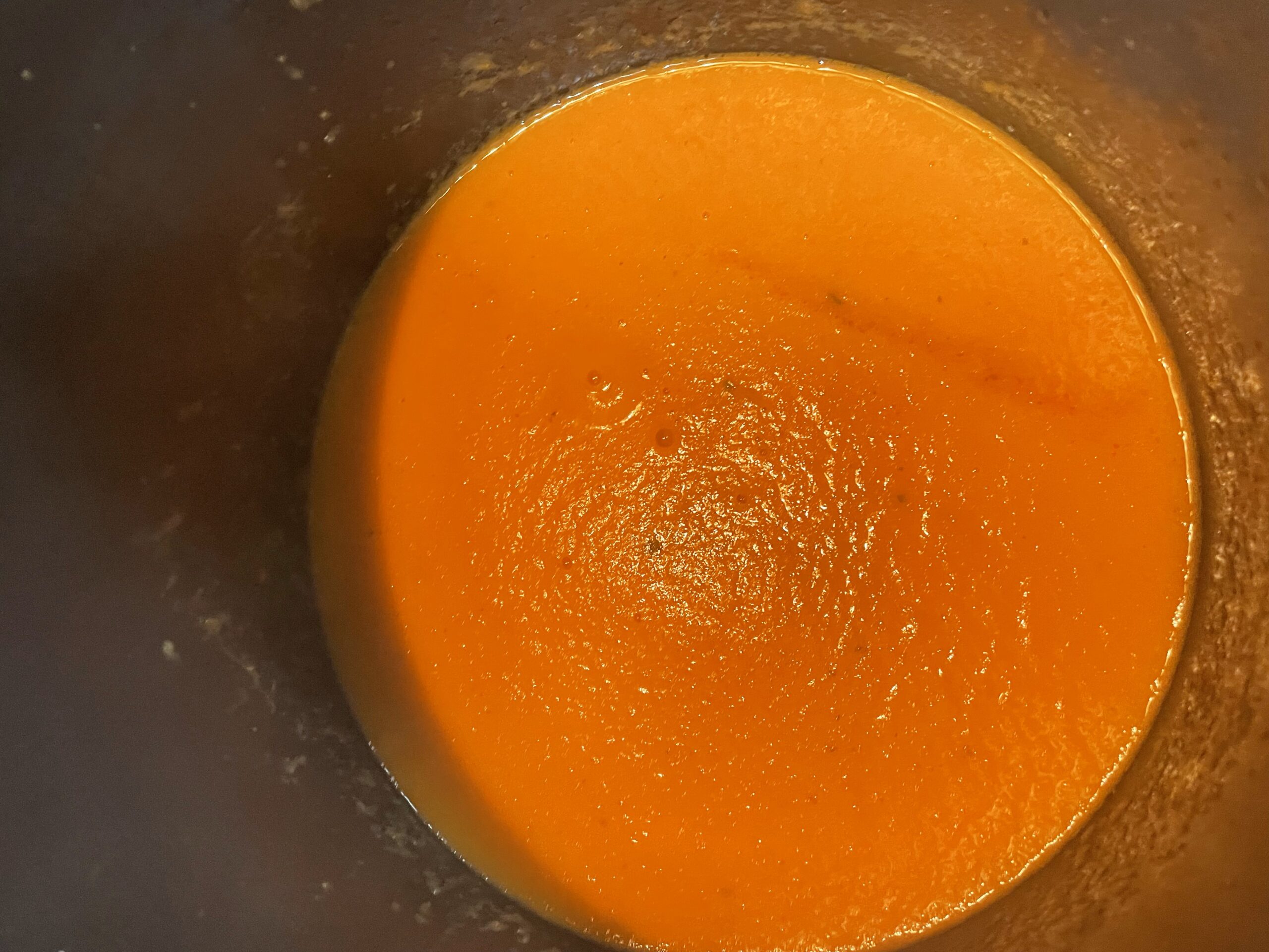 トマトのスープ【ズッパ・ディ・ポモドーロ】の調理工程３