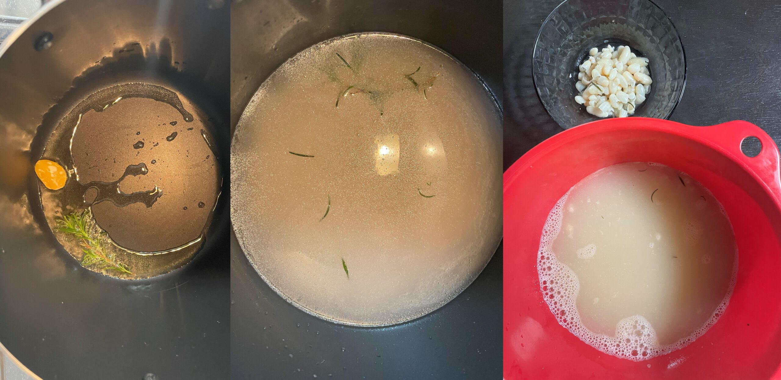 リボリータ／野菜・豆・パンの煮込み【リボリータ】の調理工程２