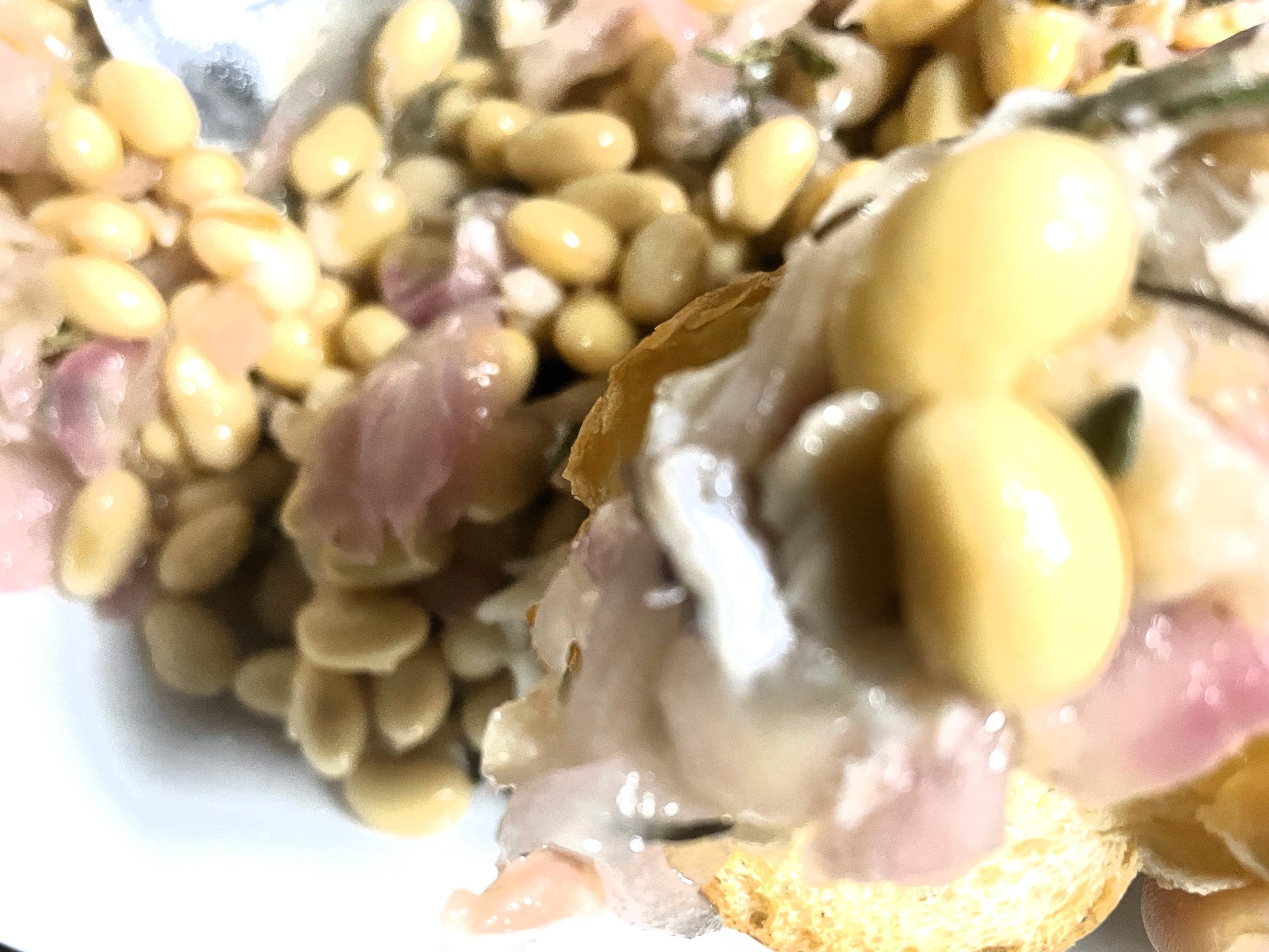豆と鯛のサラダ【インサラタ・ディ・ファジョリ・エ・オラタ】の調理工程４